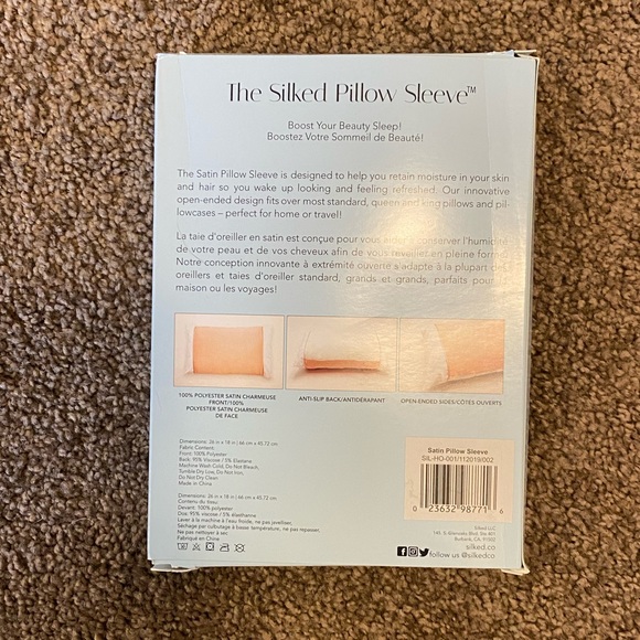 Silked Satin Pillow Case - Picture 5 of 12